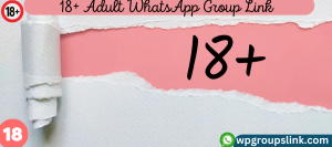 18+ Adult WhatsApp Group Link