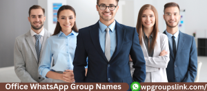 Office WhatsApp Group Names