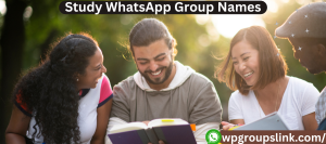 Study WhatsApp Group Names