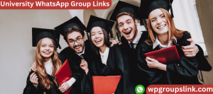 University WhatsApp Group Links
