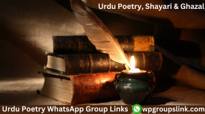 Urdu Poetry WhatsApp Group Links