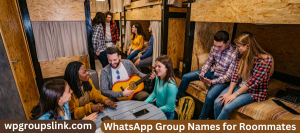 WhatsApp Group Names for Roommates