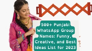 WhatsApp Group Names in Punjabi